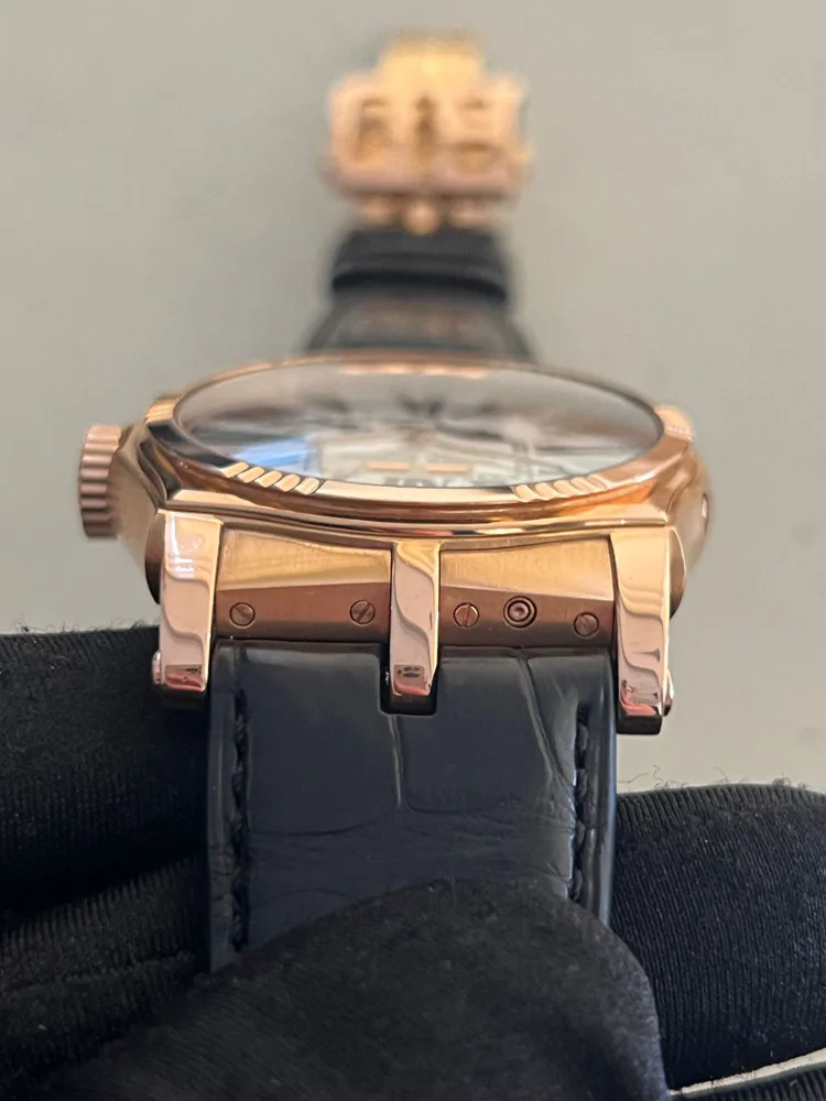 Roger Dubuis Sympathie MOP Perpetual Calendar 44mm Rose Gold